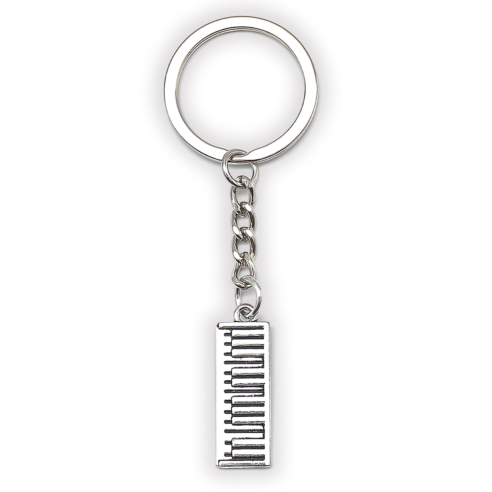 Zynara Schlüsselanhänger Noten Musik, Glücksbringer für Musikliebhaber, Geschenke Musik Klavier, Geschenkidee für Frauen,Kinder, Einschulung, Geburtstag, Weihnachten