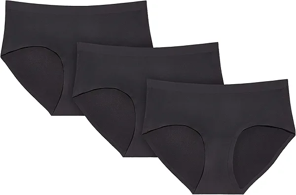 KNIX Super Leakproof No-Show Boyshort- Period Underwear for Women - Machine Washable, Reusable (3 Pack)