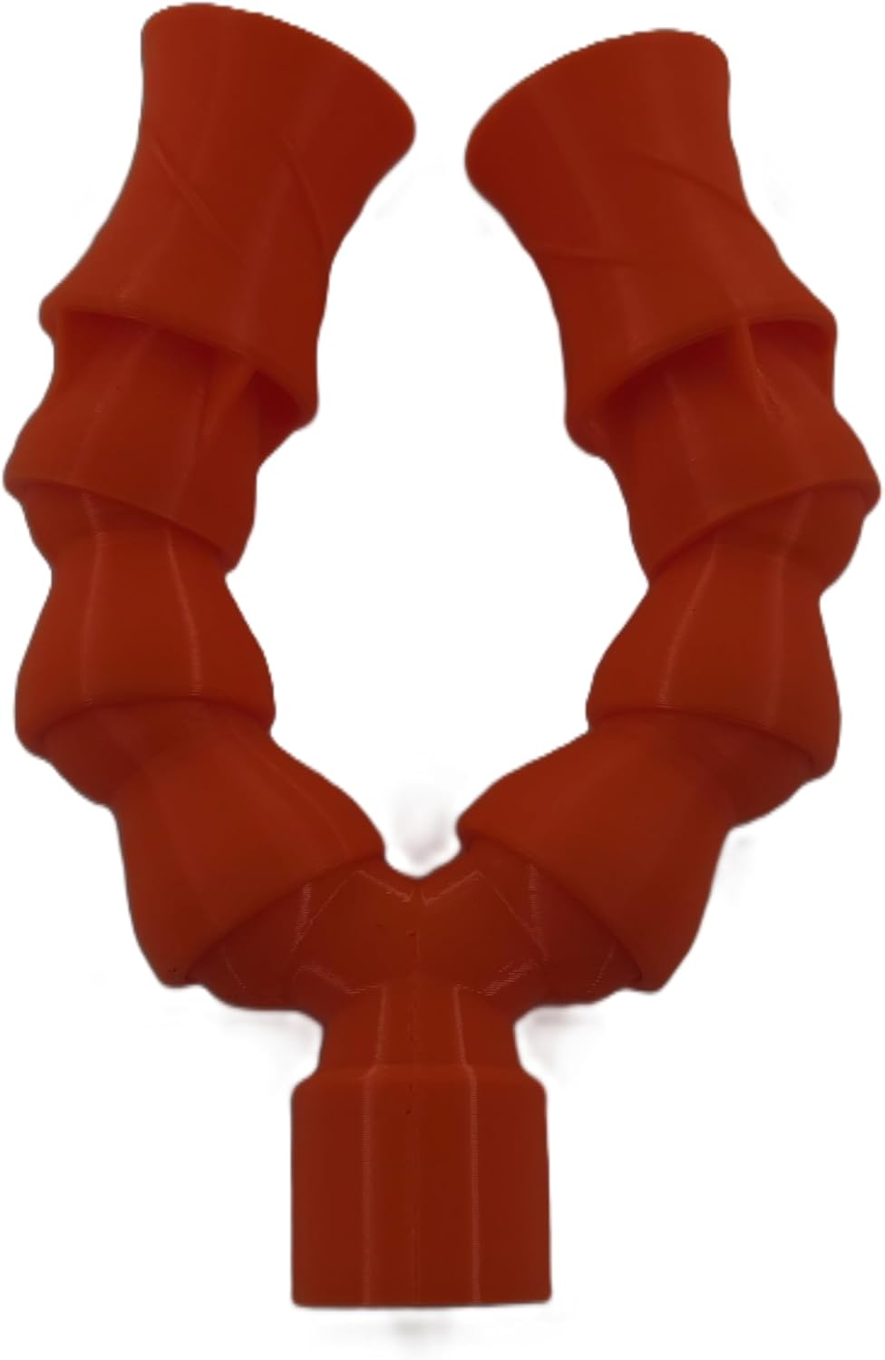 Dual Random Flow Generator Kit for Biocube 32, 1/2 Inch, PETG, Black and Neon Green, UV Reactive, Includes 2 RFG Nozzles (Neon Orange)