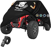Vista 10 de ClawsCover UTV - Cubiertas impermeables para todo tipo de clima, tela Oxford 420D resistente al viento, ATV lado a lado UTV Accesorios para Polaris