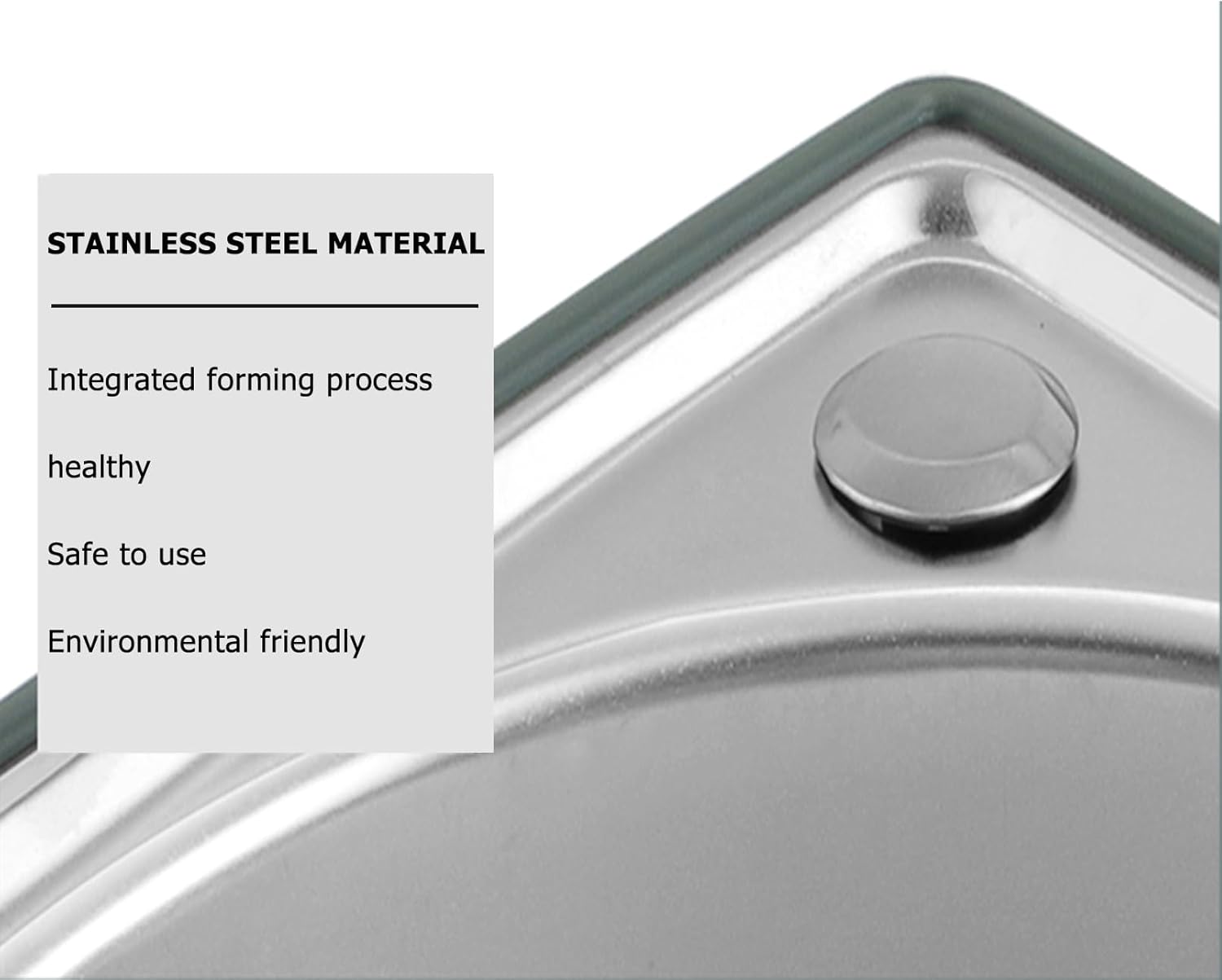 Corner Sink Made of Stainless Steel Wall Mounted Corner Modern Kitchen Sink with Filter Hand Washing Corner Sink Wash Basin for Boat,Bathroom,Rv,Kitchen,