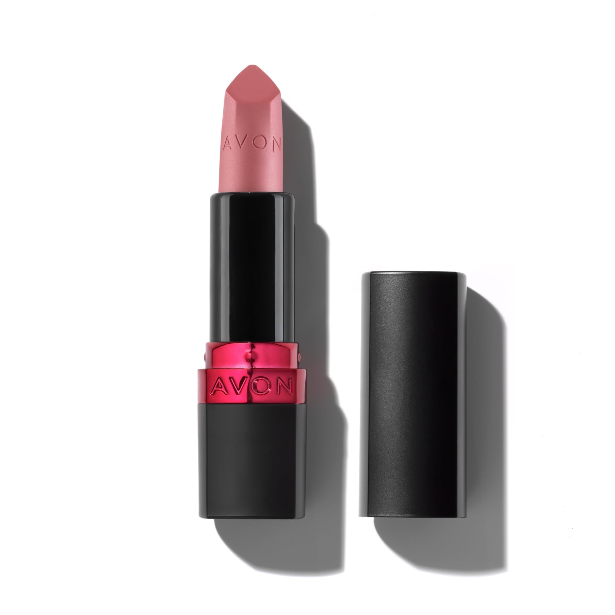 Avon Ultra Matte Lipstick Pink Passion with Vitamin E, Avocado Oil and Sesame Oil for Comfortable Coverage that Won't Cake
