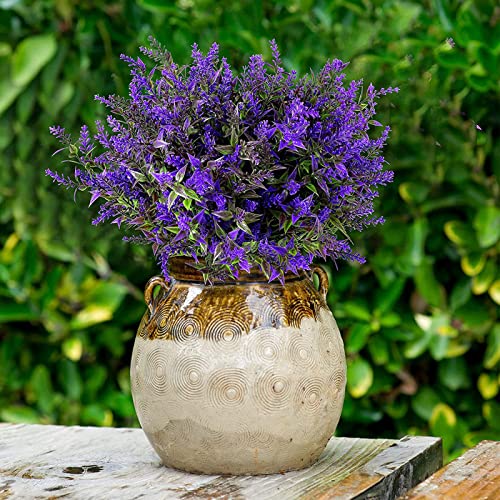 Künstliche Narzissen Blumen | UV-beständig Für Draußen | 8 Stück Kunstblumen Sträucher