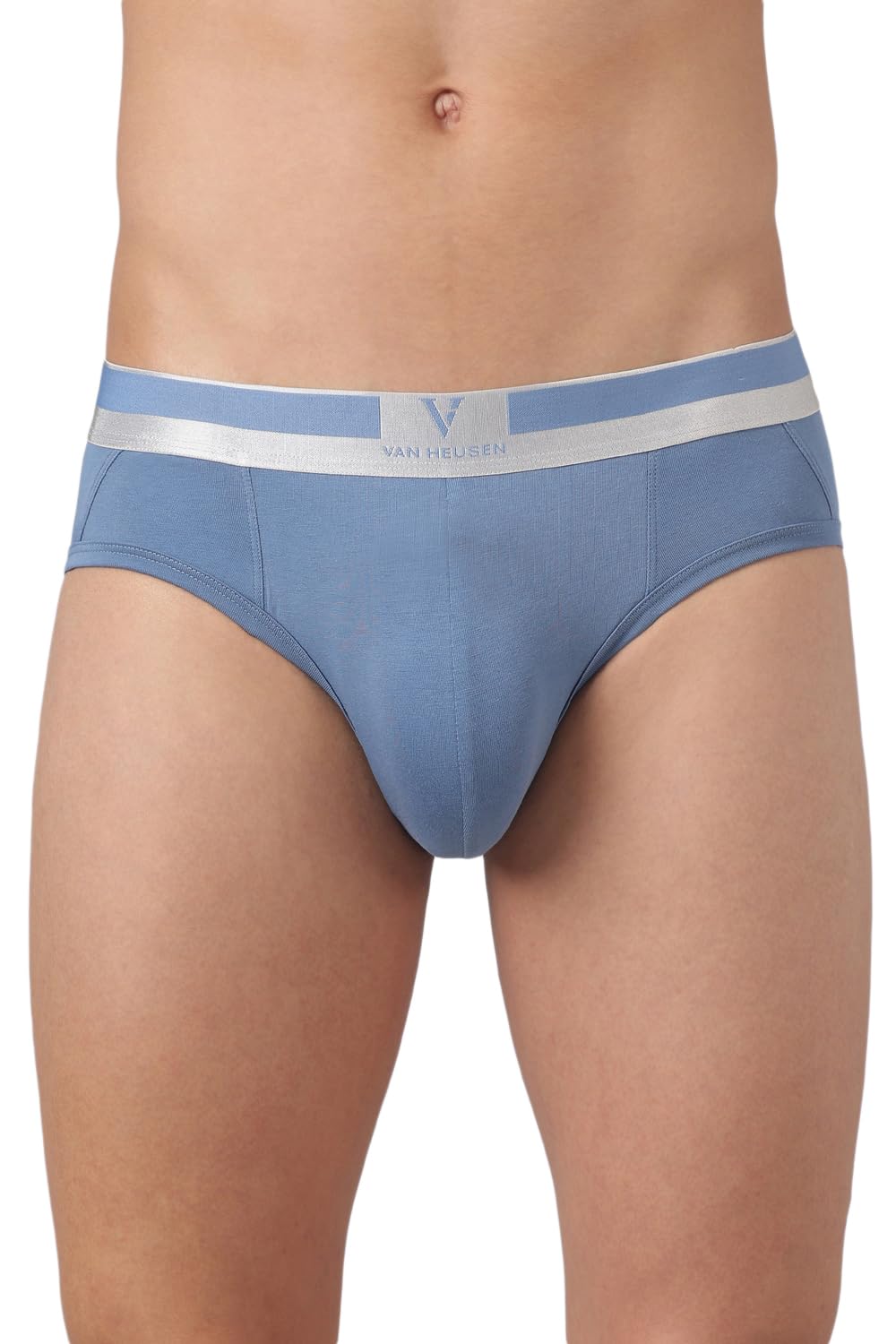 Men Solid Pima Cotton Colour Fresh Ultra Soft Brief-image-9