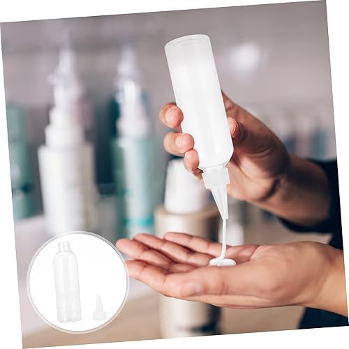 Miniatura 2 de 10 Uds. Loción recargable para tinte Oz Perm Top Hair Cap Líquido boca puntiaguda Aplicador Botellas Salon Multiusos Colorante Botella Cosméticos