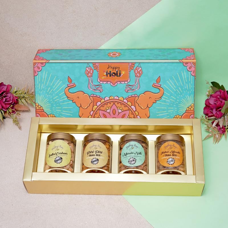 Image of VELVET FINE CHOCOLATES Festive Flavors Box| Holi Gift Hamper | Festival Gifting | Holi Gifts For Family & Friends | Birthday, Anniversary Gift'S | Wholesome Corporate Gifting