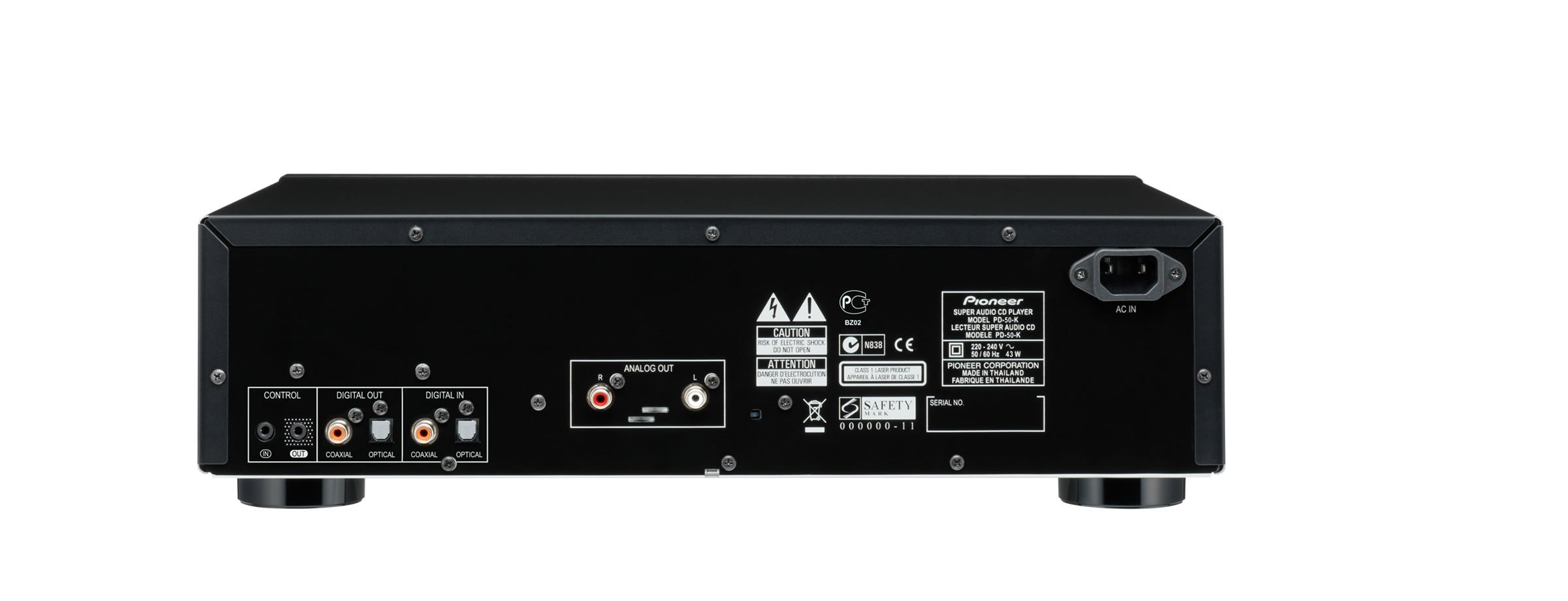 Pioneer PD-50-K lettore CD e SACD