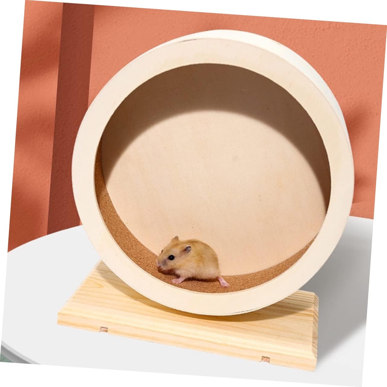 Angoily Hamster Wheel Toy Pet Exercise Roller Silent Running Wheel Keep Your and Healthy