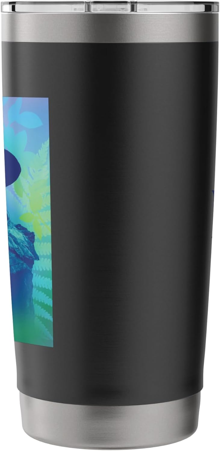 Wicked: For Good Elphaba Close Up Florals Stainless Steel Insulated Tumbler - Image 2