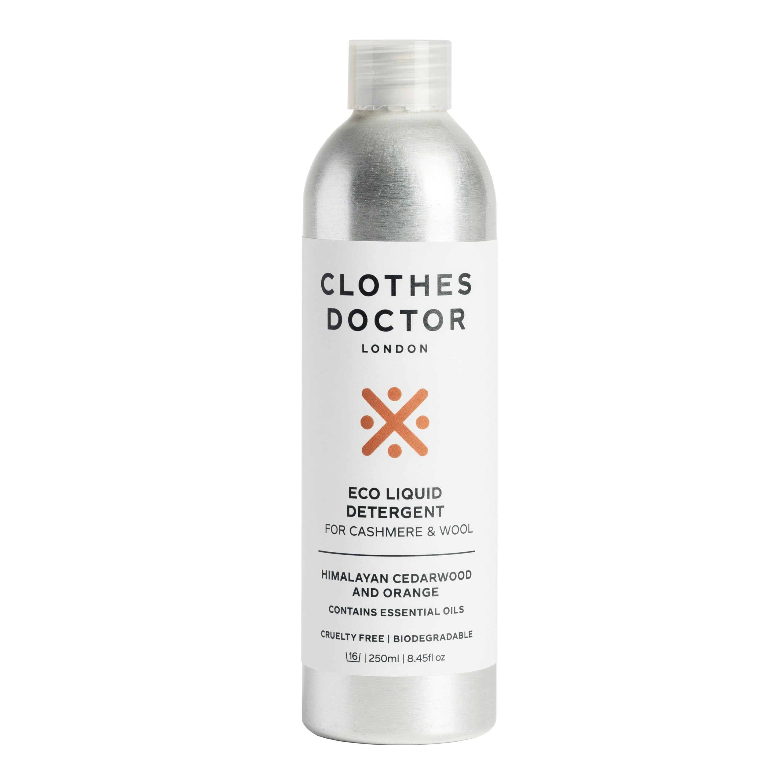 Cashmere and Wool Eco Wash by Clothes Doctor Laundry Detergent Liquid Gentle Washing Machine and Hand Wash Safe Nourish and Protect Your Knitwear and Delicate Fabrics 250ml 16 Washes