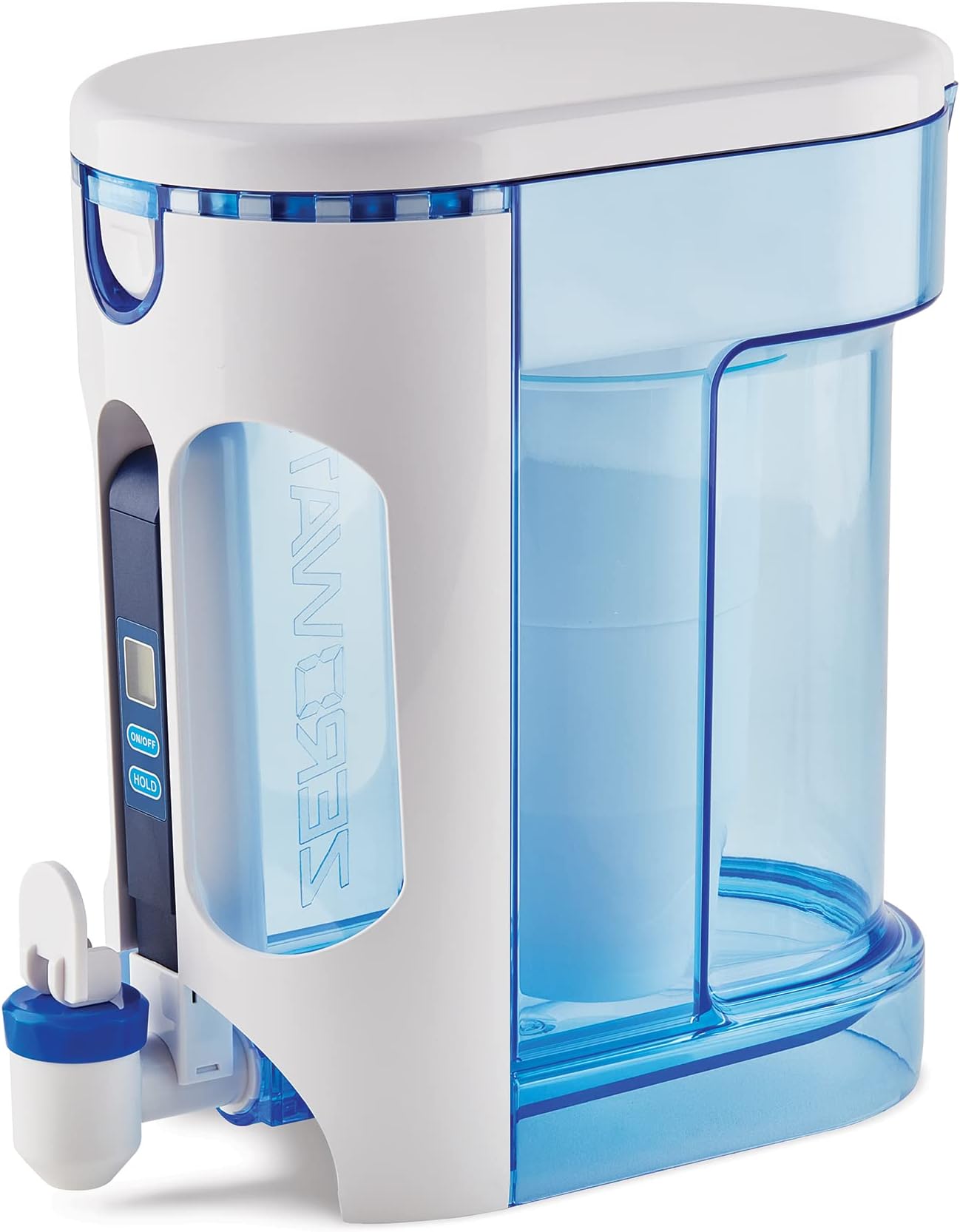 Culligan ZeroWater 2.8 L Ready-Read 5-Stage Water Filter Pitcher, IAPMO Certified to Reduce Lead and PFOA/PFOS, Instant TDS Read Out