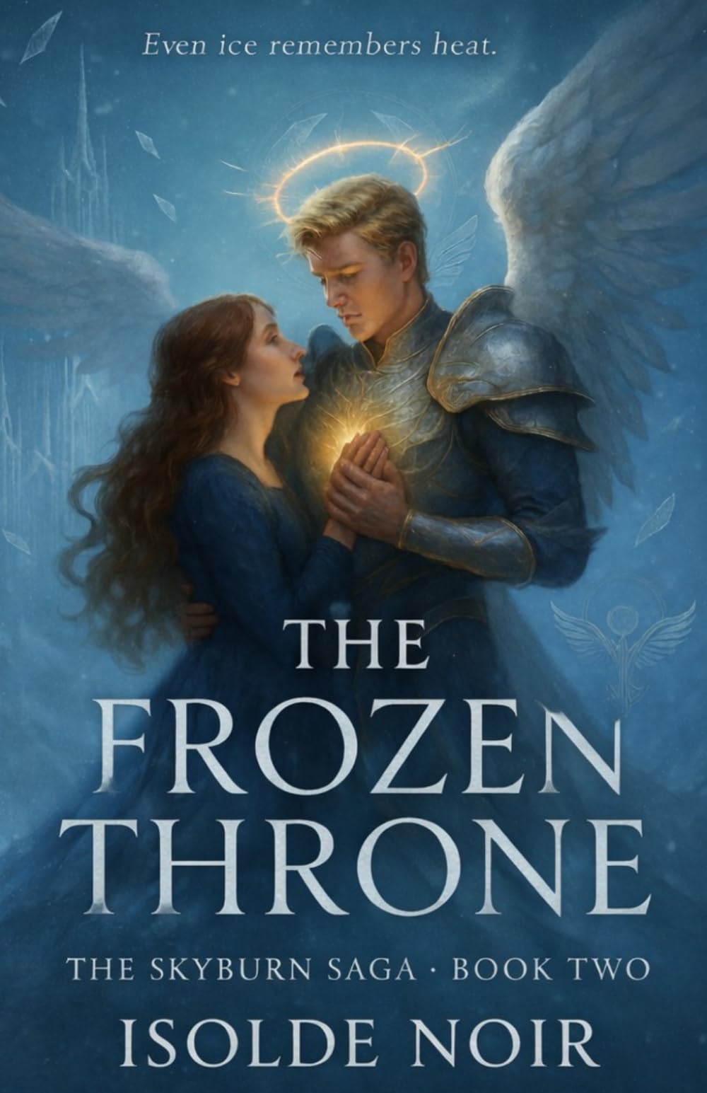 The Frozen Throne: A Forbidden Angel Romantasy of Mercy, Redemption, and Slow-Burn Love (The Skyburn Saga)