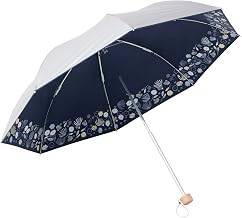 LIEBEN-0590 (0577) Women's Parasol, Lightweight, Folding, For Both Sunny and Rainy Weather, UV Protection, Light Shield, Thermal Insulation, Cooling Umbrella