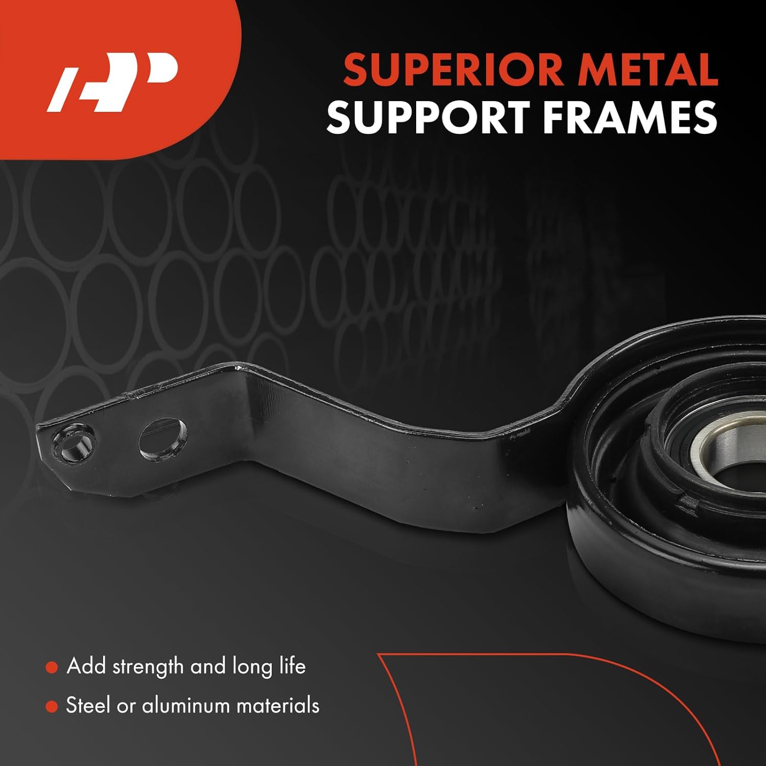 A-Premium Rear Drive Shaft Center Support Bearing Compatible with Audi A6 A7 Quattro 2017-2018, S6 S7 2013-2018, AWD, Auto Dual Clutch 7 Speed Trans, Replace# 4GD521101A, 4GD521101B, Carrier Bearing