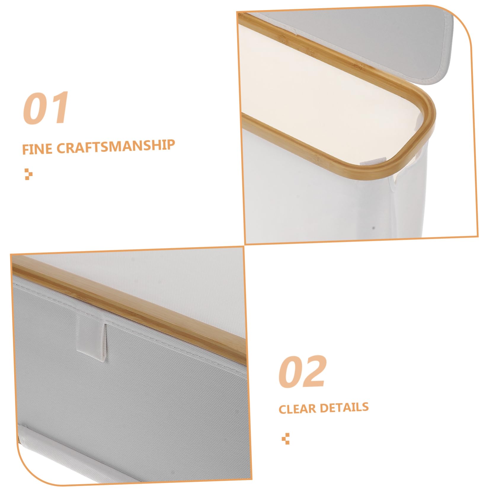 ABOOFAN Toilettenpapierkorb aus Oxfordstoff mit Deckel Faltbar Wasserfest und Pflegeleicht Platzsparende Wc Papierbox für Schlafzimmer und Wohnzimmer