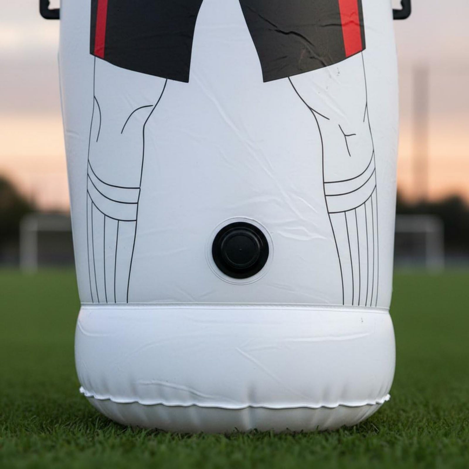 Muro Gonfiabile da Calcio PVC Resistente Manichino Gonfiabile da Calcio a Prova di Perdite Attrezzatura Sportiva per Allenatori, Calciatori