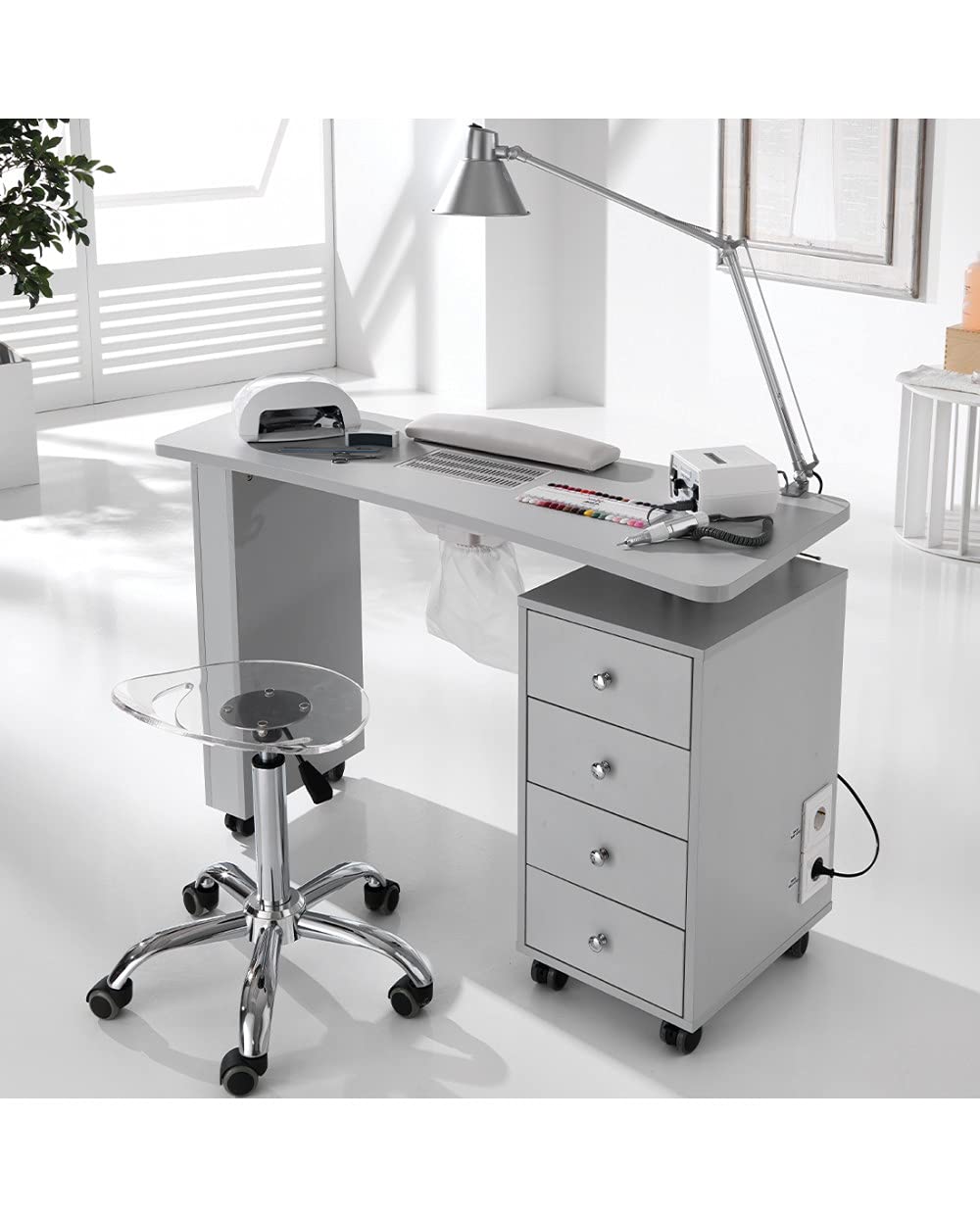 Tavolo Manicure con Aspiratore Polvere (800.310)