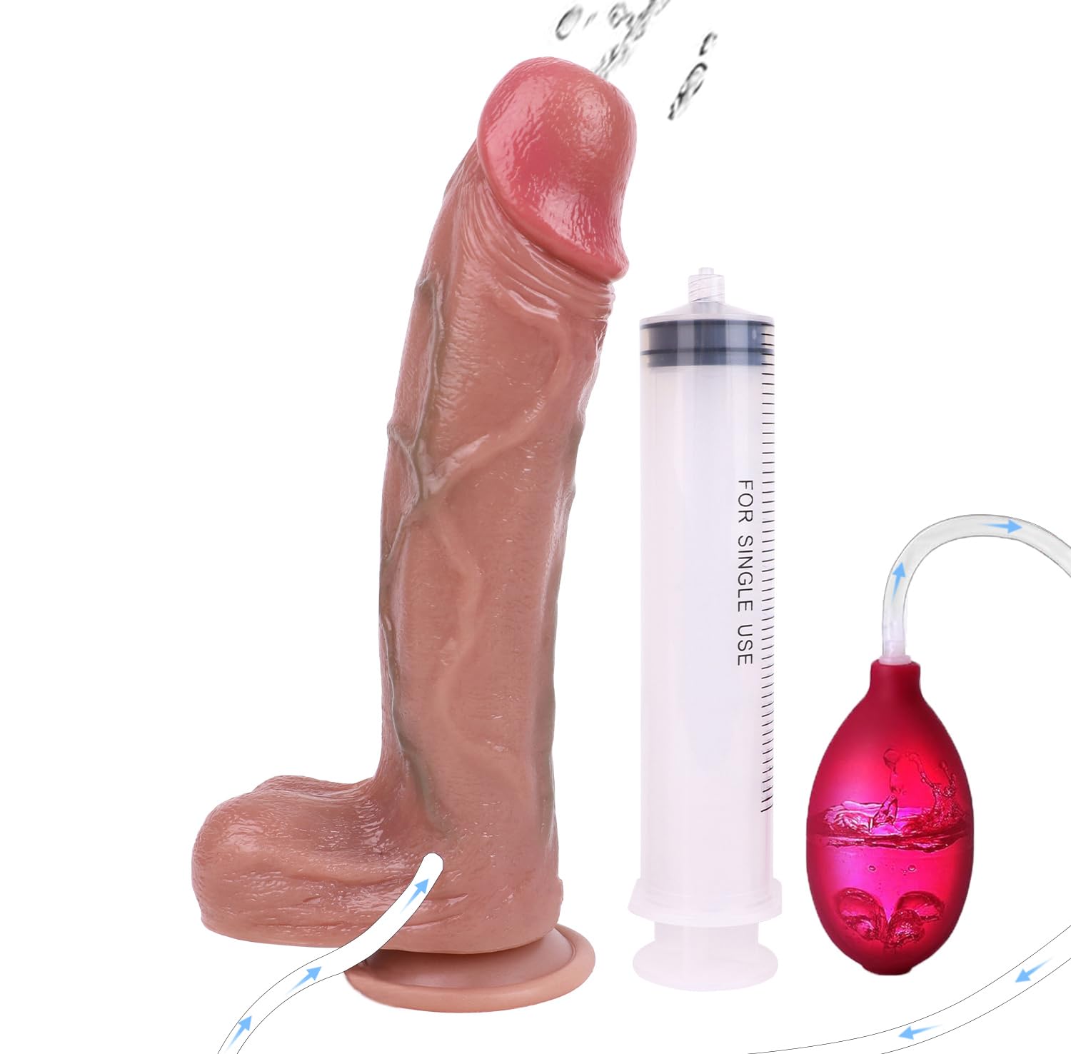 most bought sex toy Amazon.com: Realistic Squirting Dildo Sex Toys 9.44