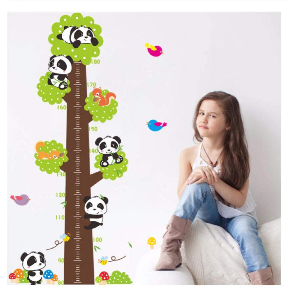 Animal Panda Bird Monkey Elephant Giraffe Wall Stickers Kids Room