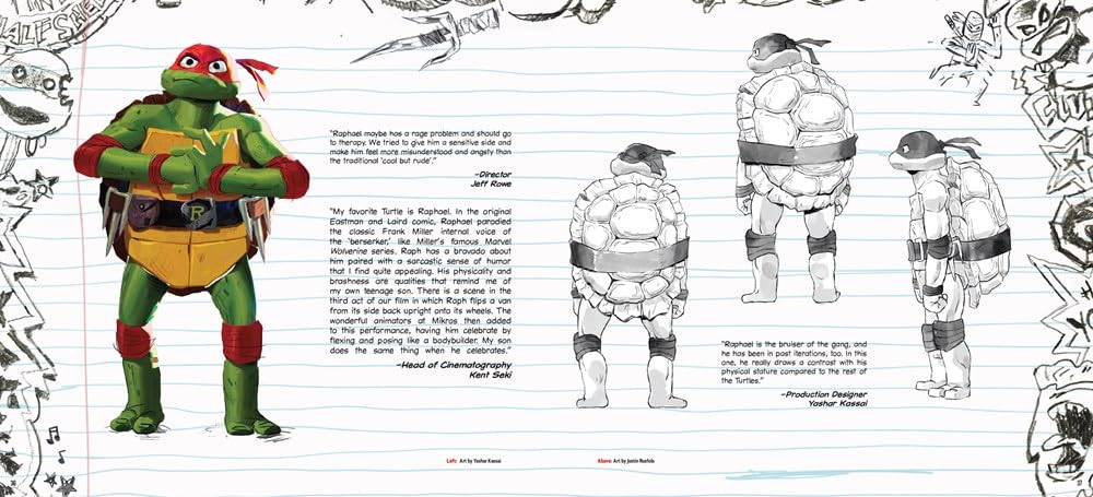 The Art of Teenage Mutant Ninja Turtles: Mutant Mayhem