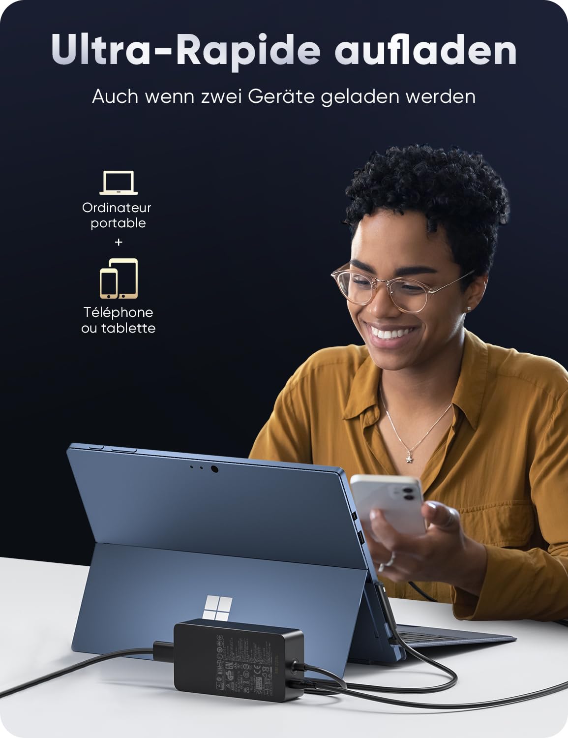Microsoft Surface AC Adapter 15V 8A 127W (origineel