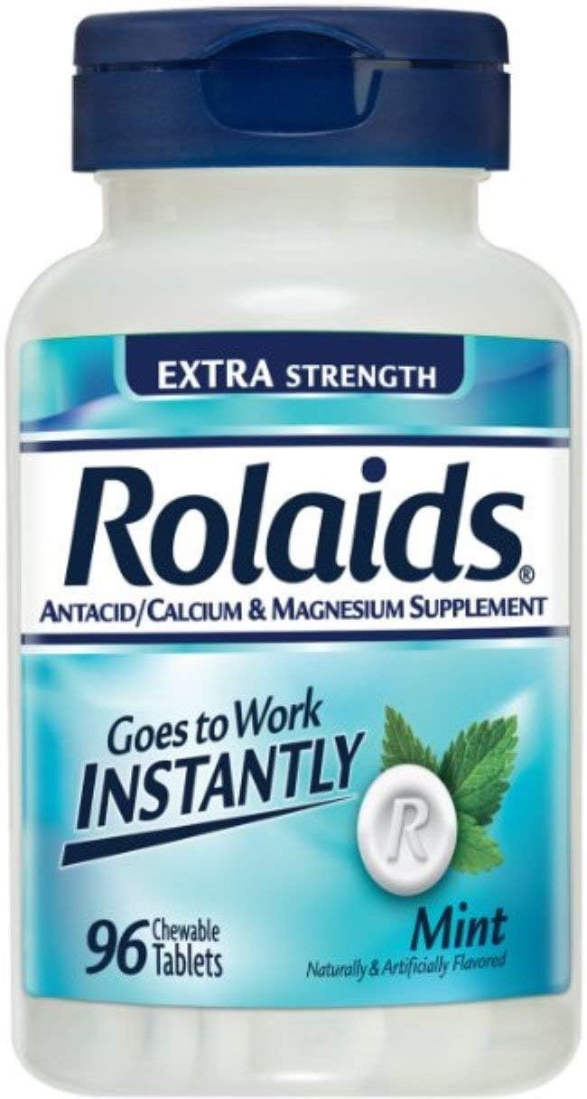 Rolaids Extra Strength Tablets Mint, 96 ea (Pack of 11)