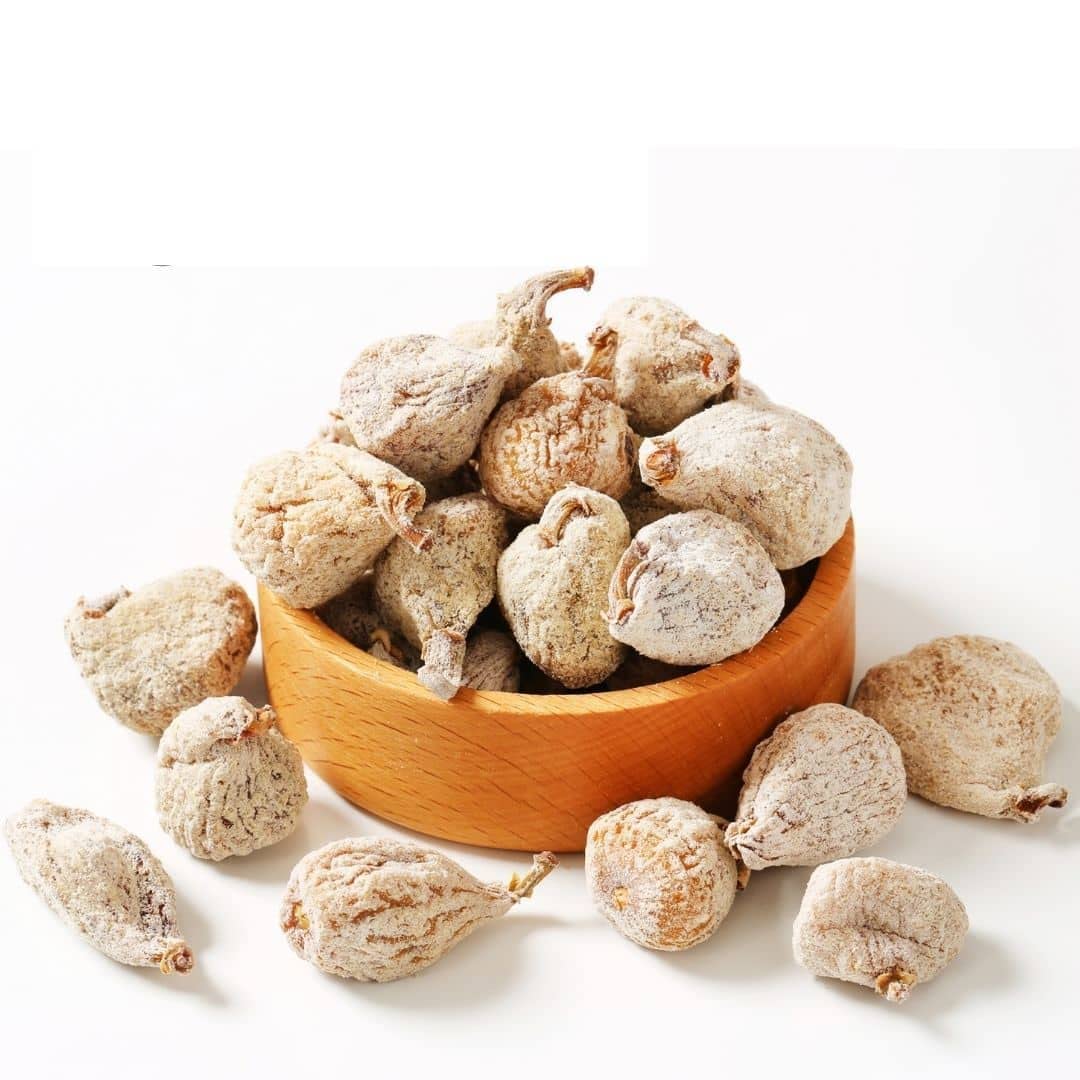 HIGOS SECOS.- Bolsa de 500gr (enharinados con harina de arroz - sin gluten).
