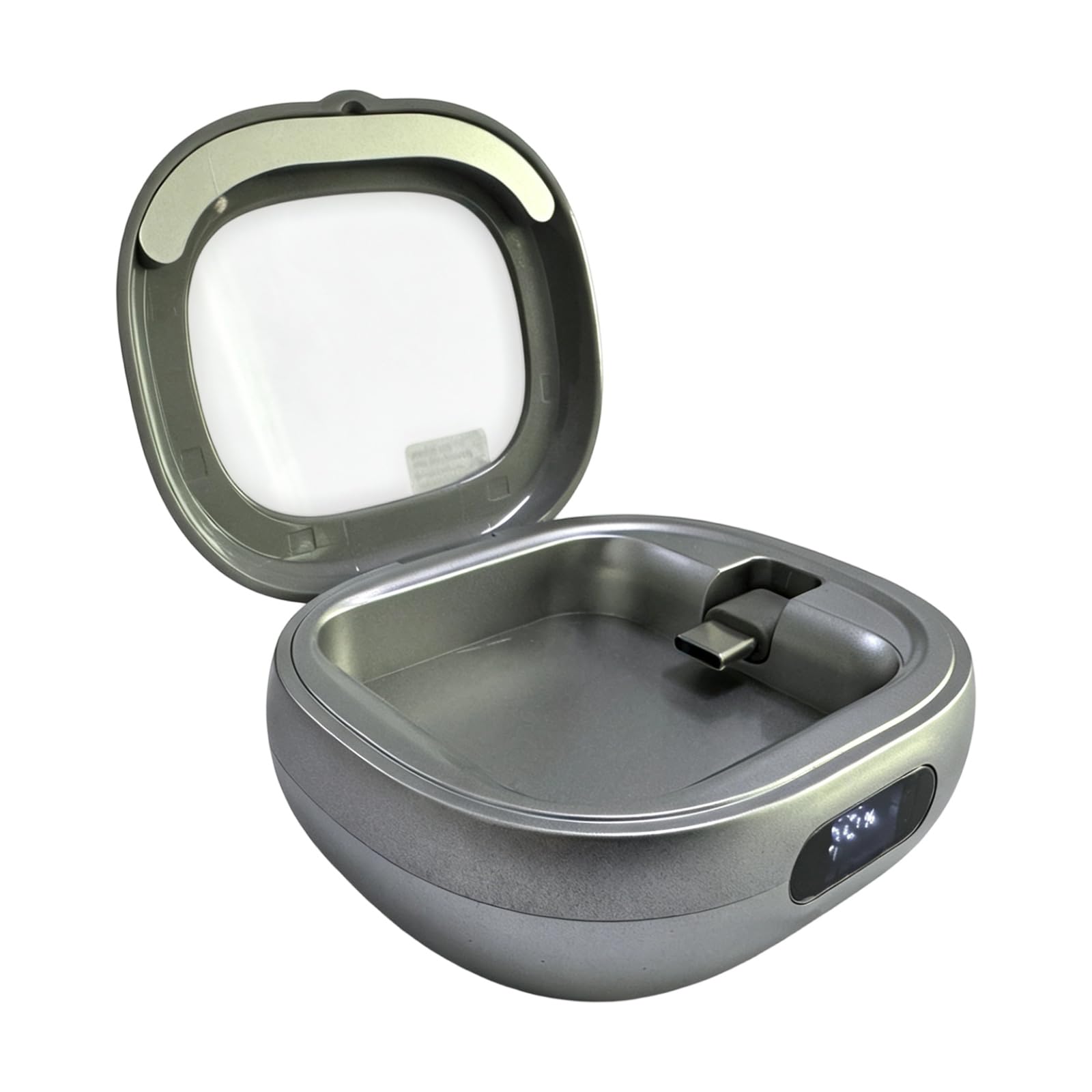 Custodia di ricarica in metallo ABS con batteria da 2000 mAh per anelli Gen 4 e 3 garantendo una scatola di ricarica sicura e di alimentazione