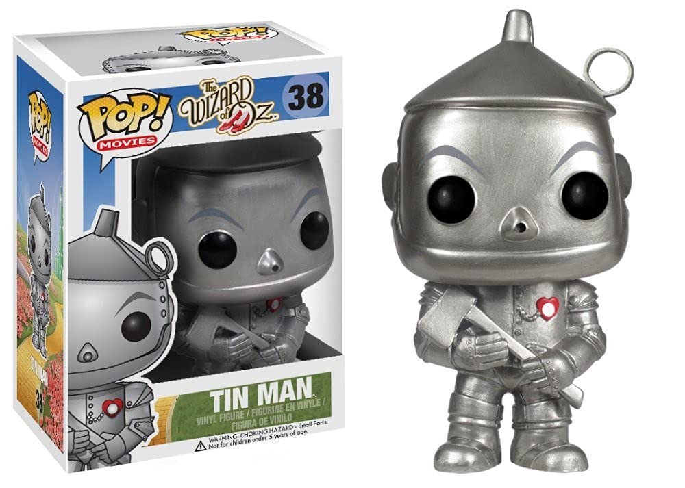 Funko POP! The Wizard Of Oz – Tin Man Vinyl-Figur – 9,5 Cm Sammlerstück, Offiziell Lizenziert