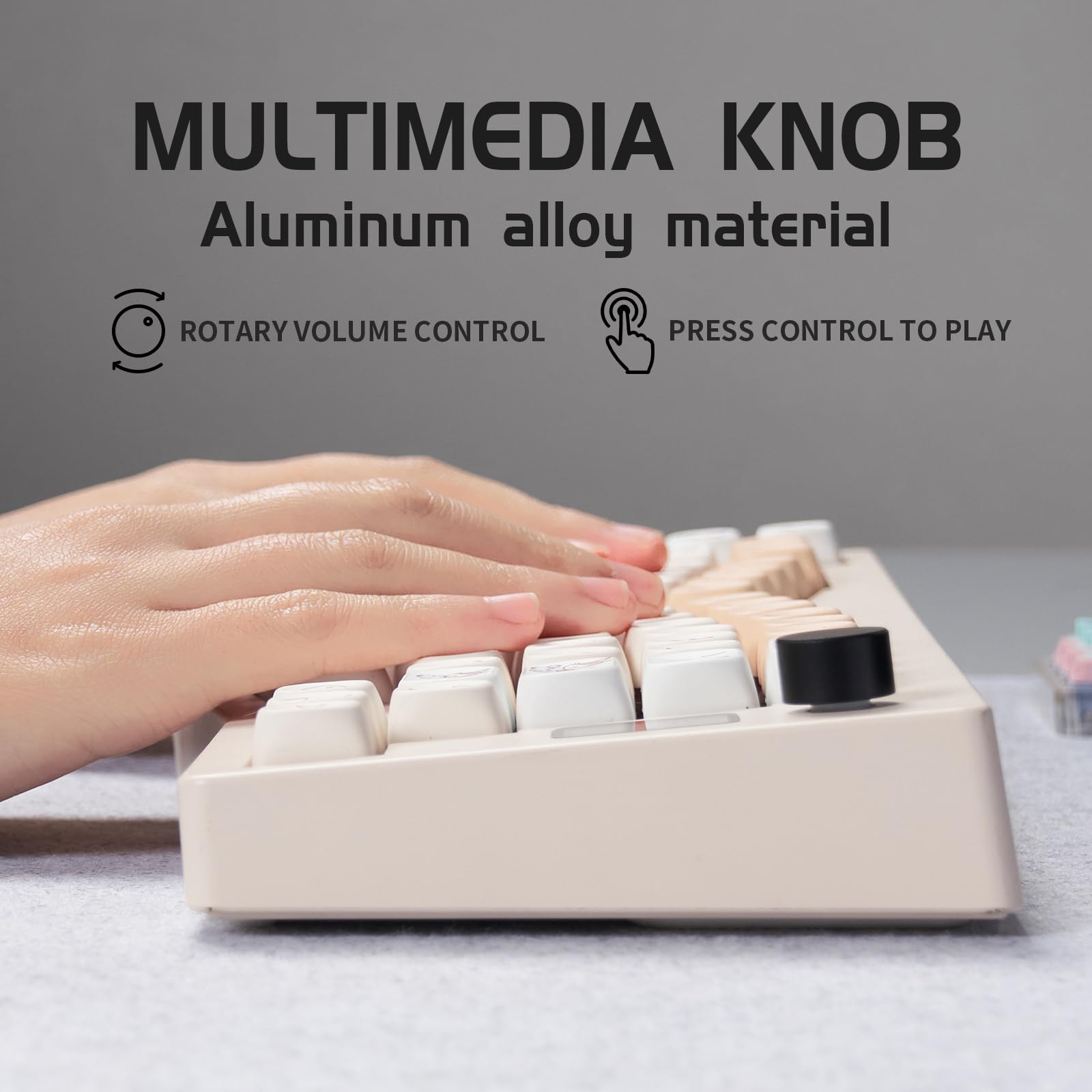 Amazon.com: CIDOO ABM066 Alice Keyboard Hot Swappable Mechanical