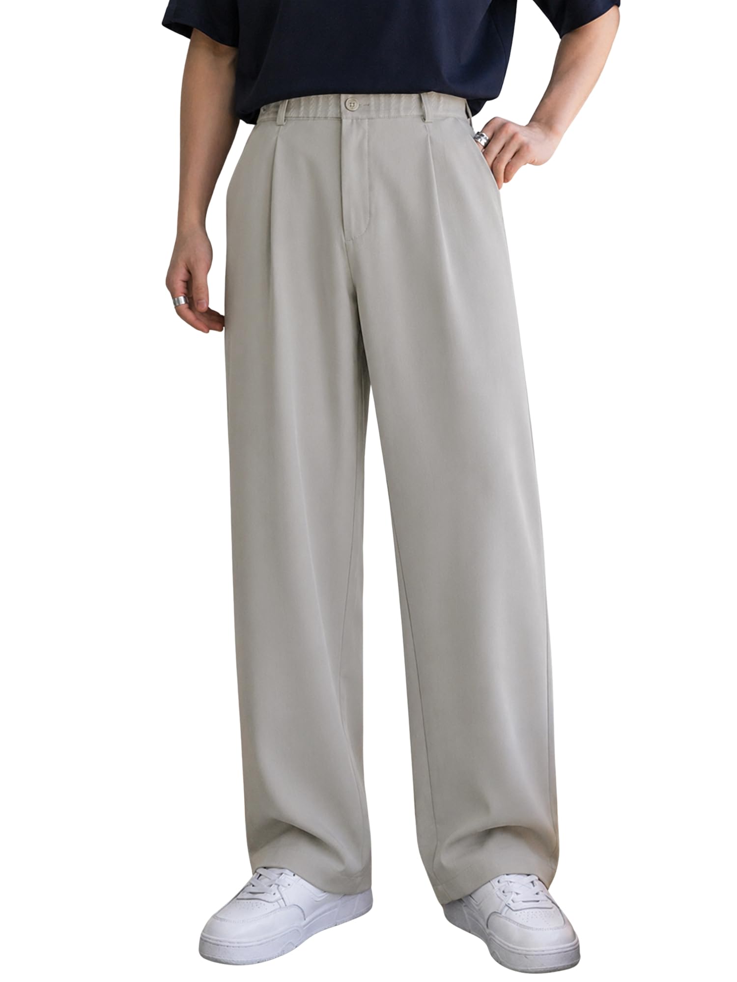 maniac || Mens || Solid || Barbie Fabric || Korean Trouser-picture-46
