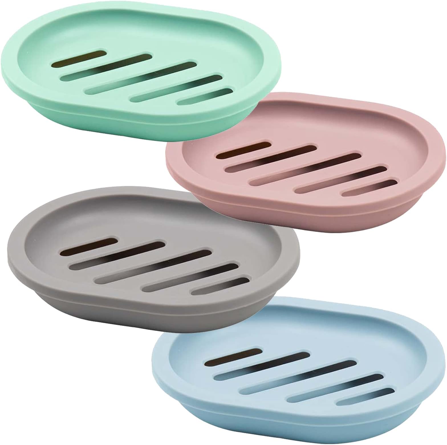Amazon.com: Anwenk Soap Dish, Bathroom Soap Dishes Soap Holder Soap ...