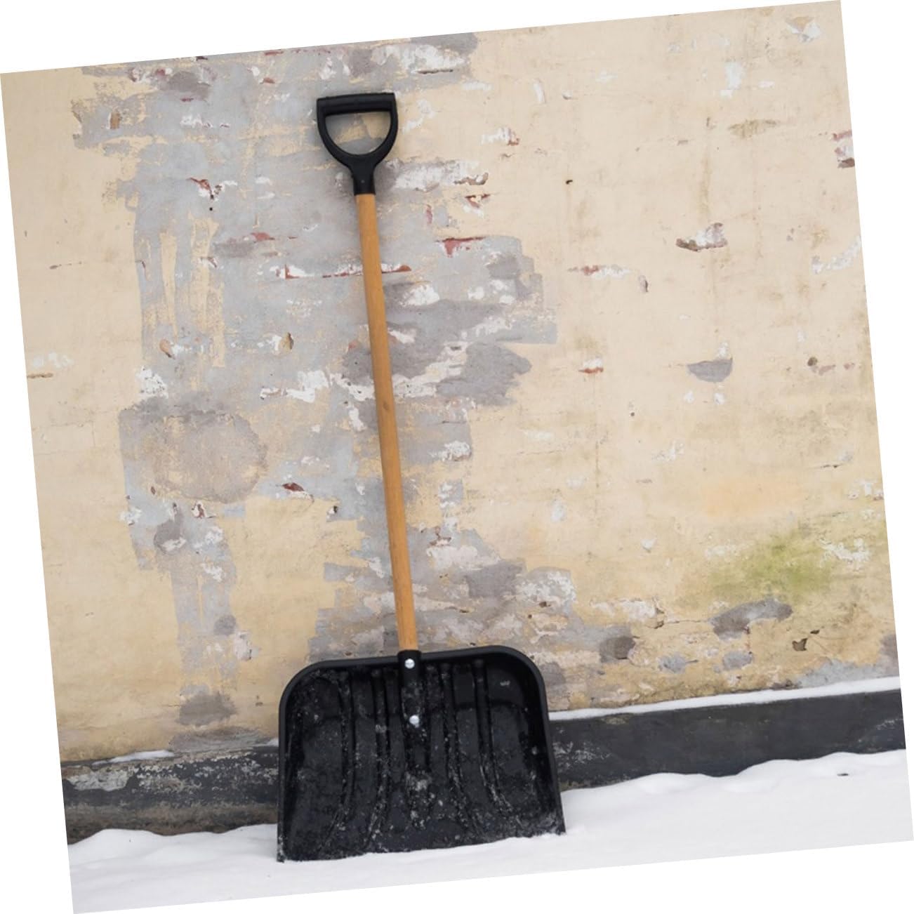 5pcs Ergonomic D-Shaped Shovel Handles Plastic Replacement Grips for Snow Shovels Comfortable Spade Handle for Digging and Raking Heavy-Duty Construction