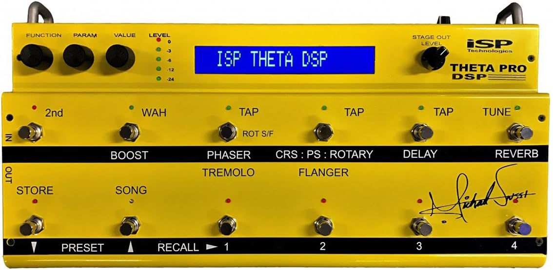 ISP Technologies MS Theta Pro DSP Michael Sweet Preamp and Multi-Effects Pedal