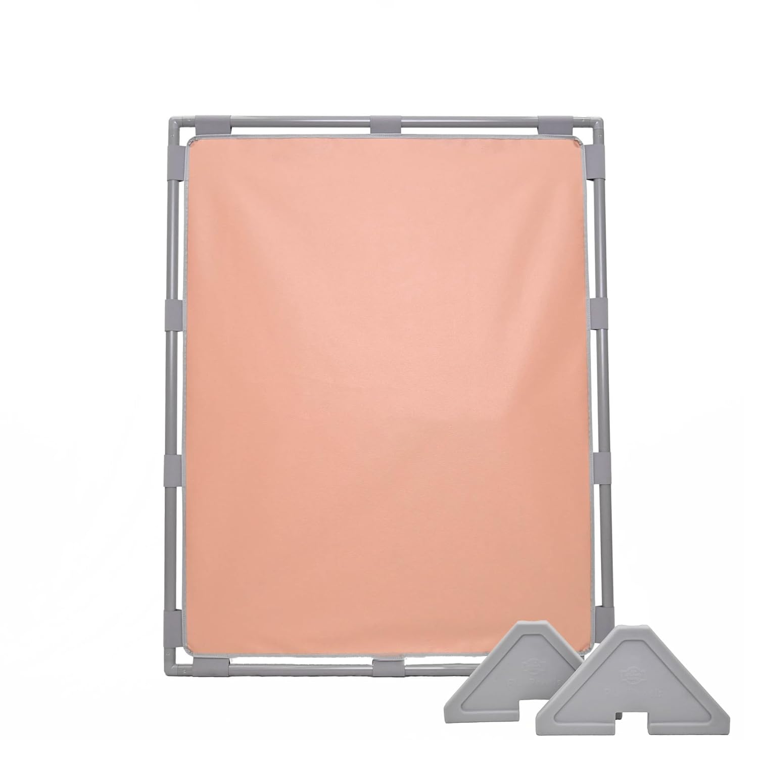 Children's Factory Big Screen PlayPanel, Kids Room Divider, Classroom Privacy Screen, Cantilever Feet Included, Clay Clay Big Screen