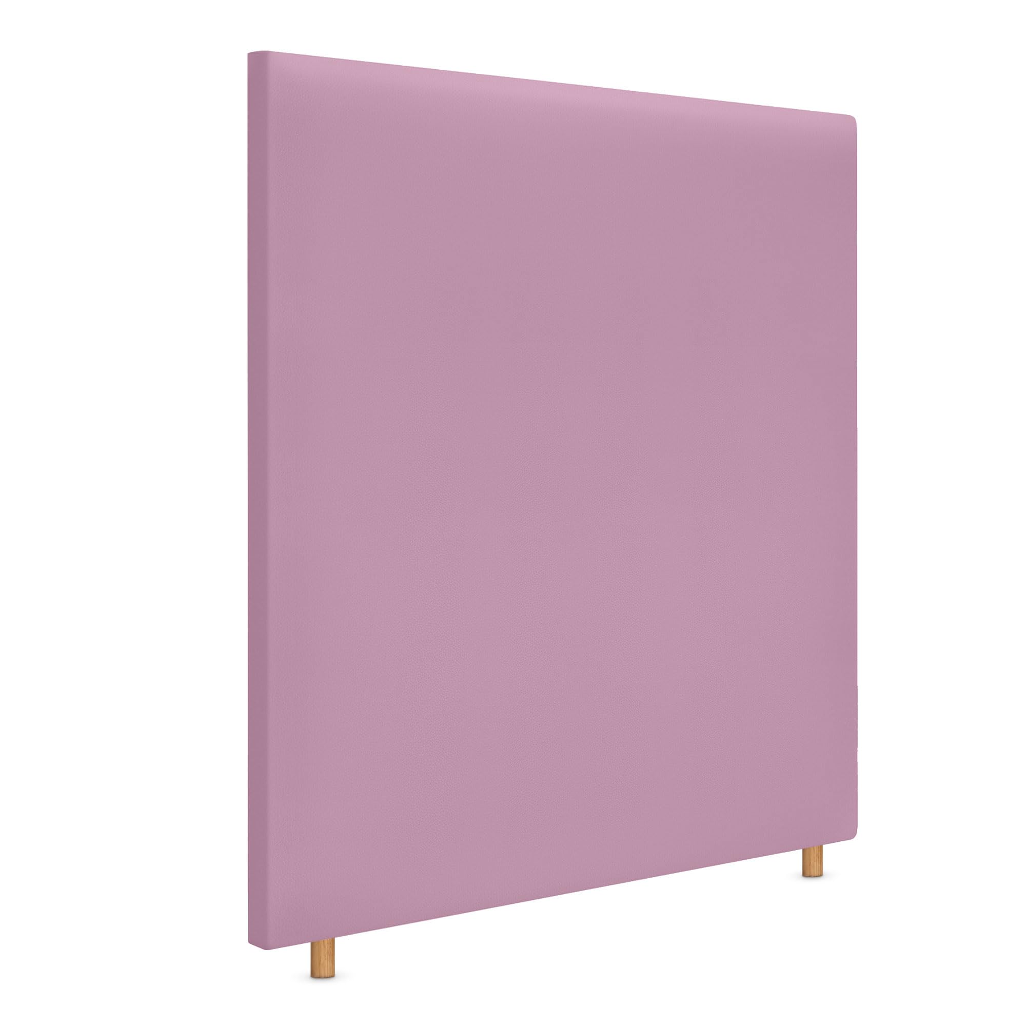 DHOME Cabecero de Polipiel Liso hasta el Suelo con 8cm de Grosor Cabezal Tapizado Cama Dormitorio Moderno Top Trending (Rosa, 90cm)
