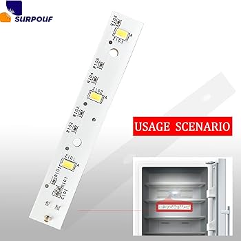 Amazon.com: SURPOUF WR55X26671 Light Board LED Fits for GE