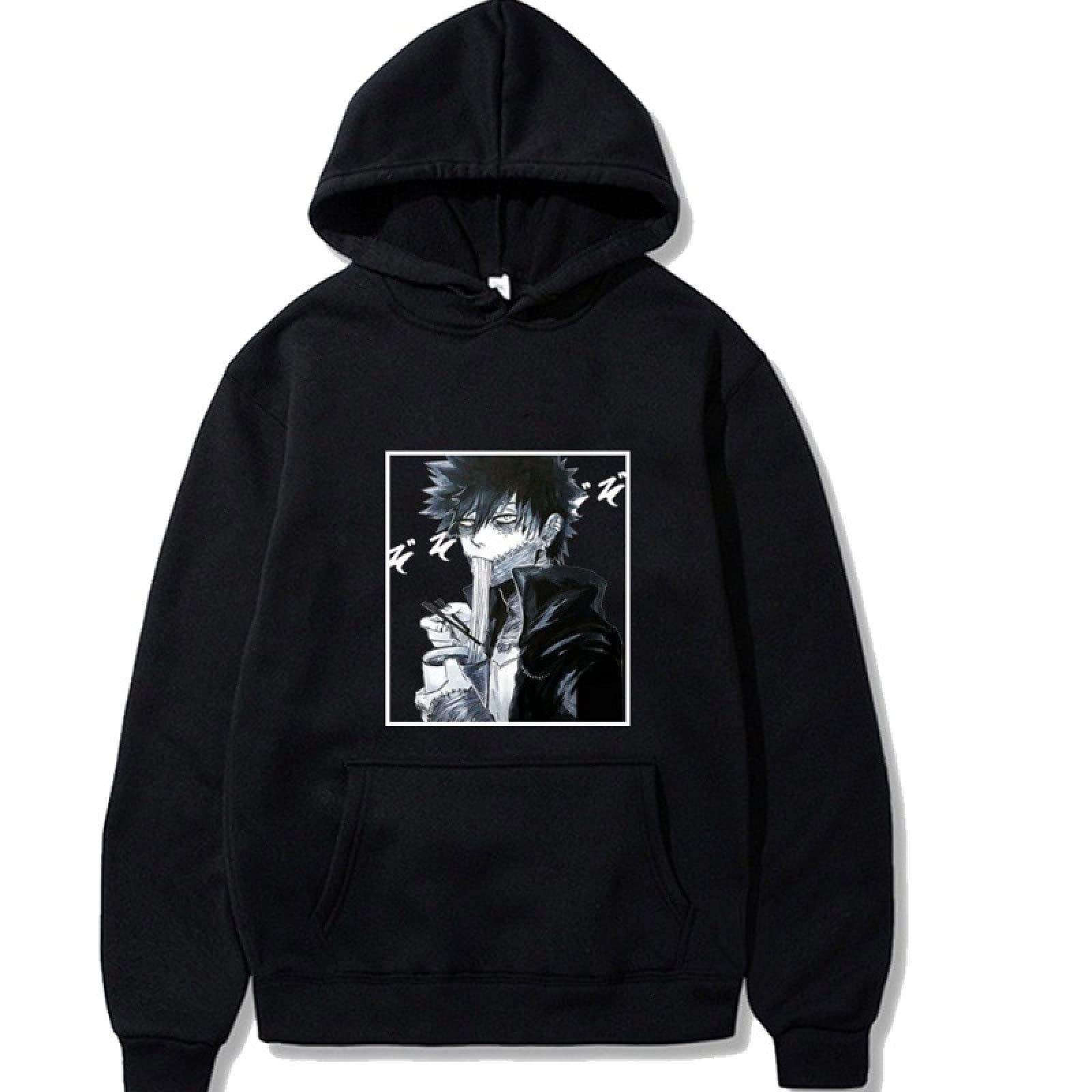 3D Casual Sportswear Fall/Winter Men'S And Women'S Plus Velvet Printed Student Sweatshirts My Hero Academy Sportswear Solid Color Slim-Fit Sports Tops