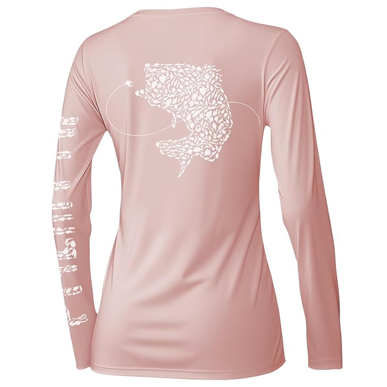 Palmyth Womens UPF 50+ Fishing Shirts Sun Protection Long Sleeve T-Shirt