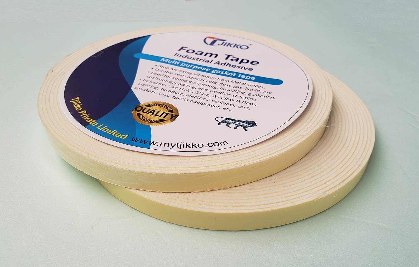 TJIKKO Single Sided Gasket Tape 25mm width 3mm thick 10meter length (2 Rolls) (B07ZVQB8WX) Amazon Price History, Amazon Price Tracker