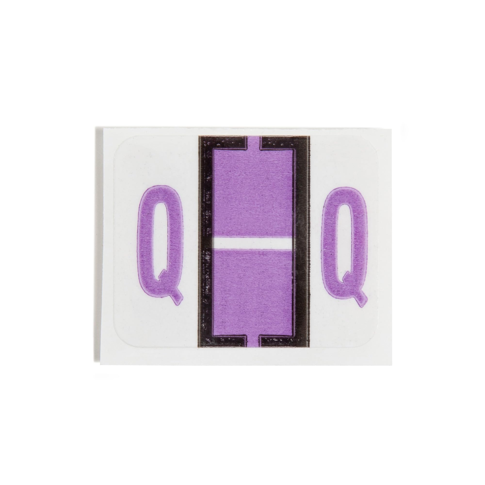 Smead BCCR 67087 - Etichetta alfabetica con codice colore a barra, rotolo di etichette, 500 etichette per rotolo, colore: lavanda