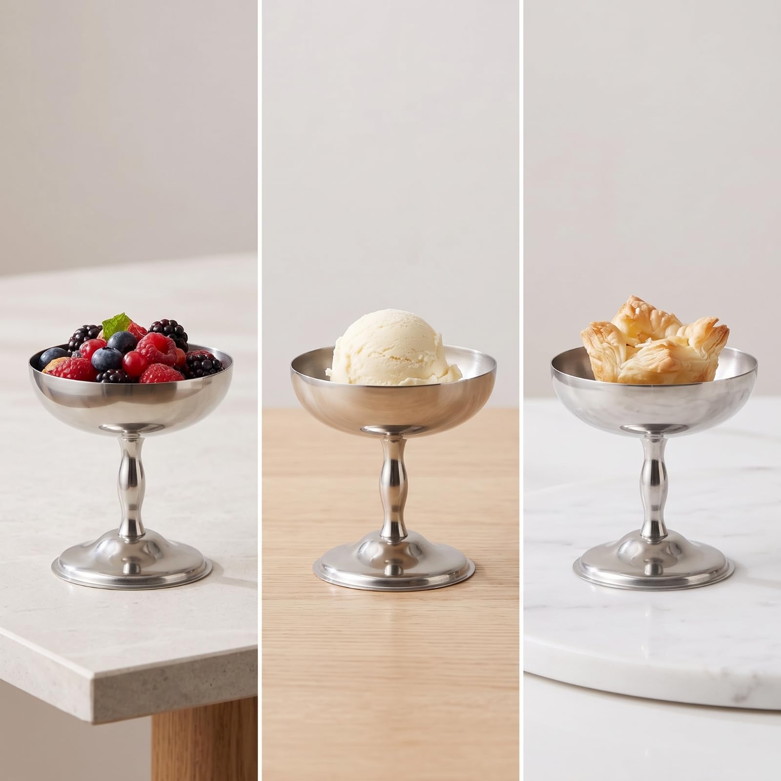 predolo Postre Ligero | Compacto, Postre con Patas, para Cenas, Cafeterías, organizadores