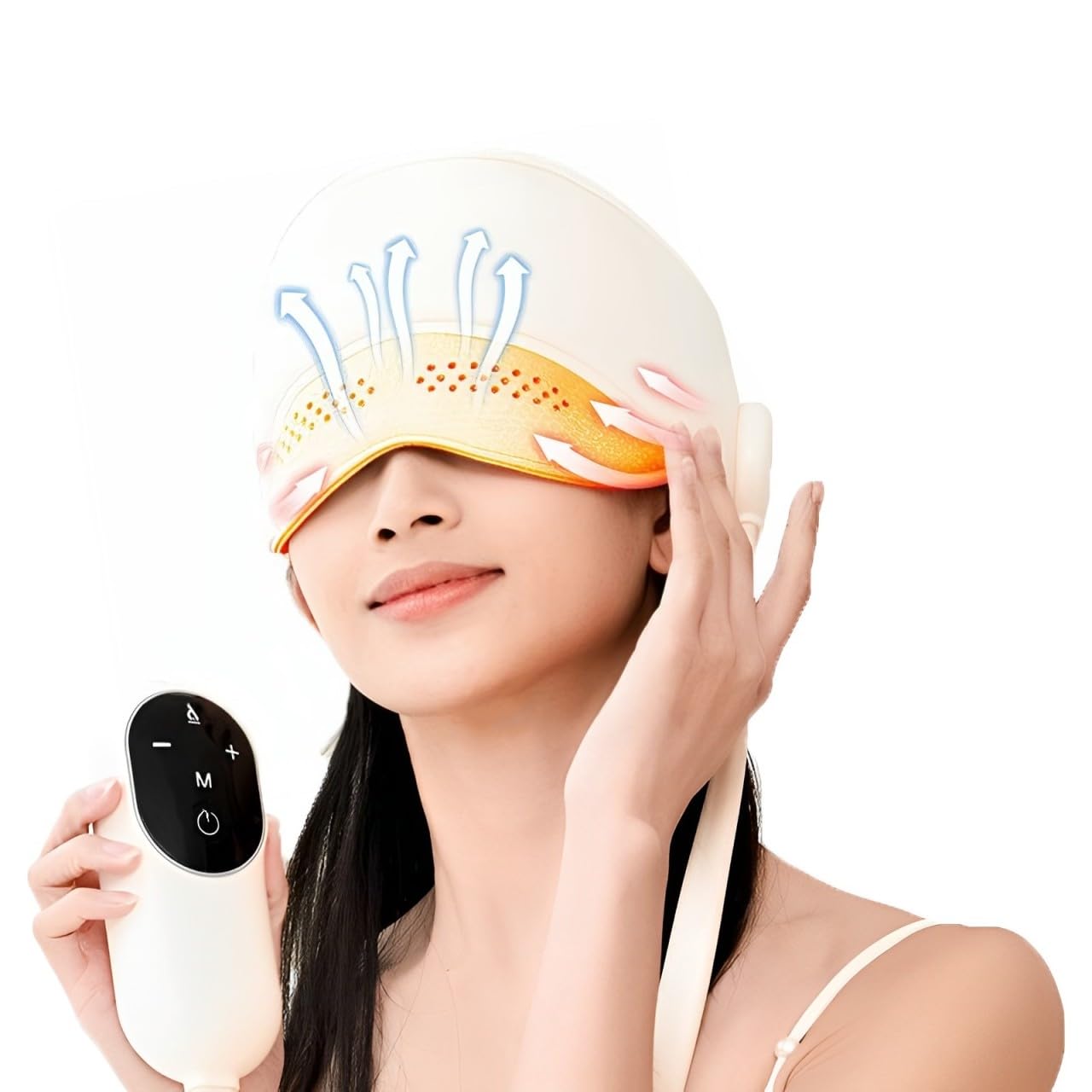 Head Massager Scalp and Eye Massager with Heat Head Massager Scalp Stress Relax Migraine Caps for Women Excedrin