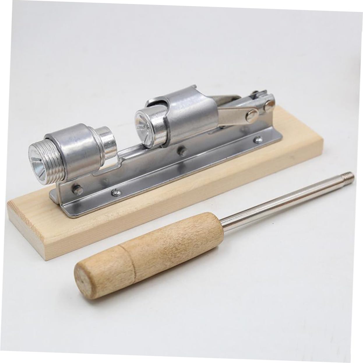 LABRIMP Casse-Noisette Mécanique en Alliage D’Aluminium Argenté