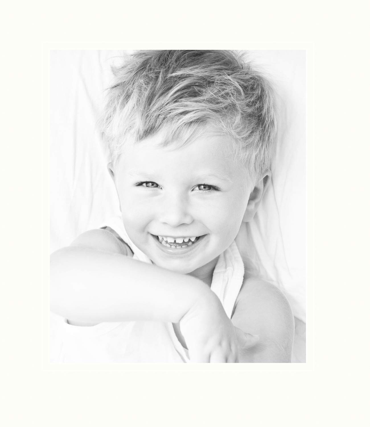 9x11 Polar White / Porcelain Custom Mat for Picture Frame with 5x7 opening size (Mat Only, Frame NOT Included)