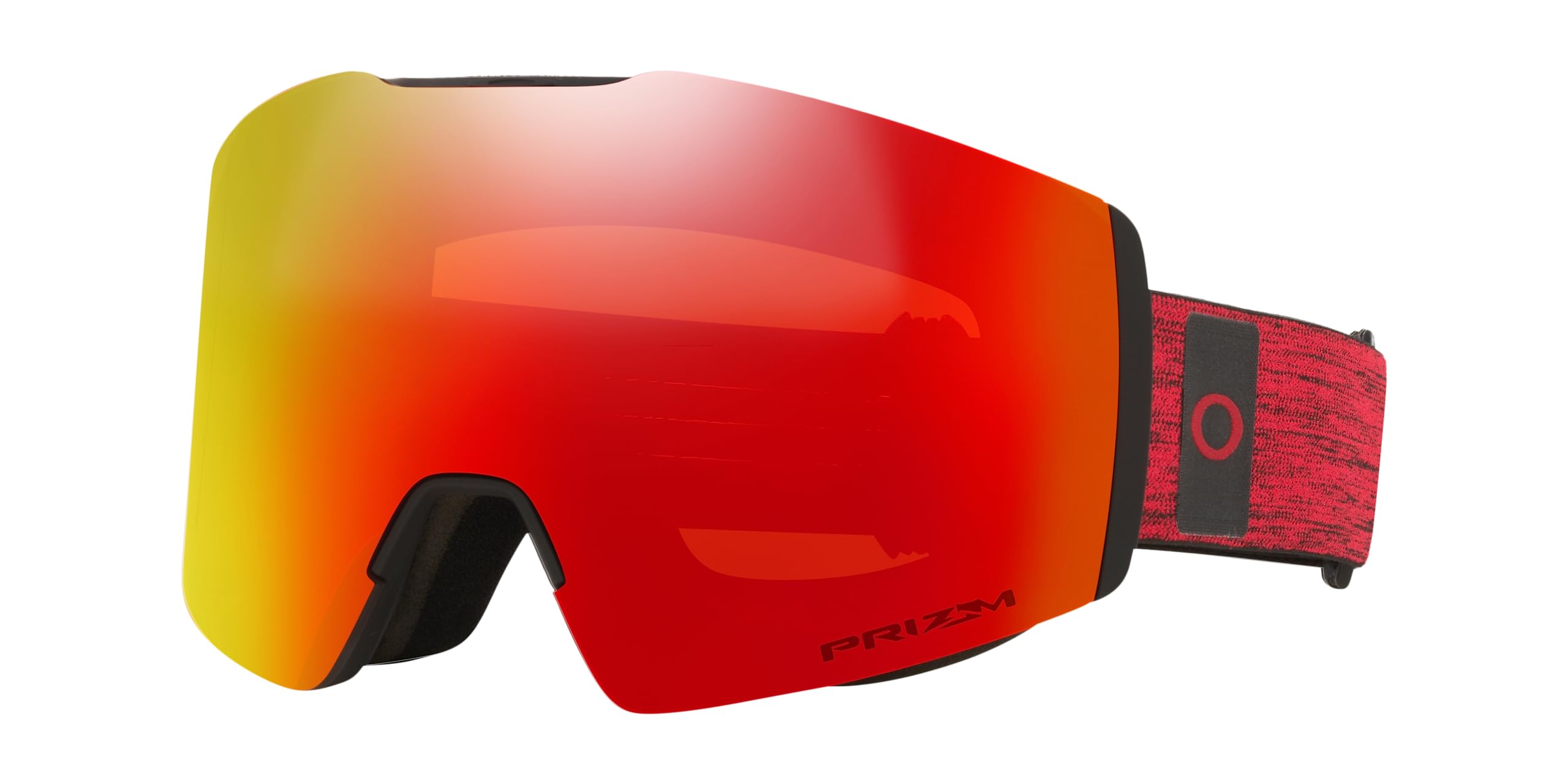 Oakley FALL LINE M Snow Goggles Red Haze Strap/Prizm Snow Torch 