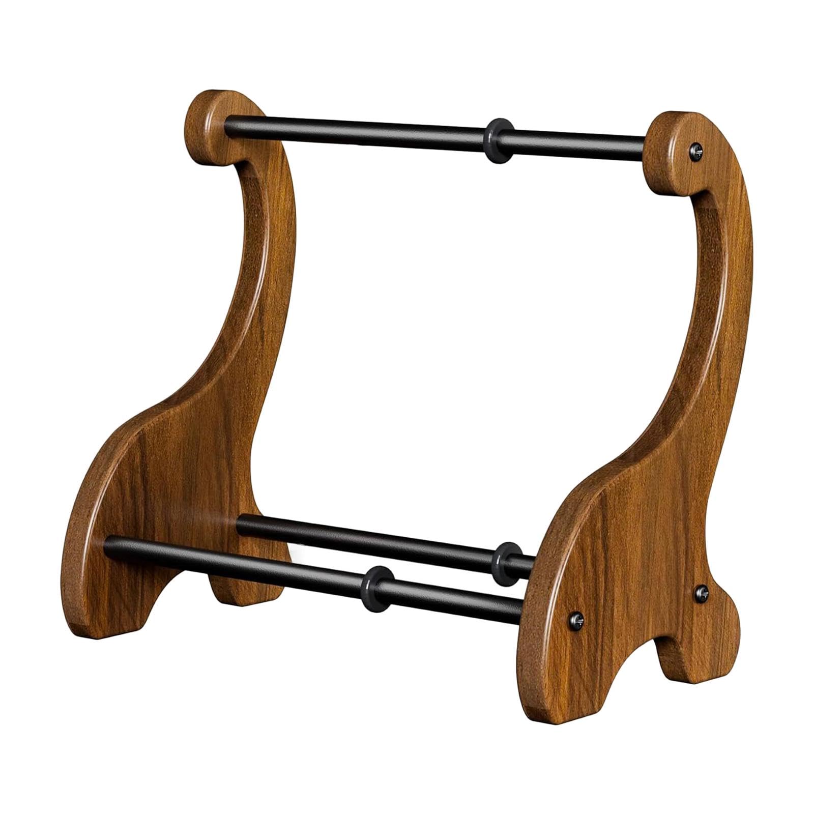 Supporto in Legno per Dischi in Vinile, Moderno Scaffale Da Tavolo per Riporre Riviste, Raccoglitori. Espositore.