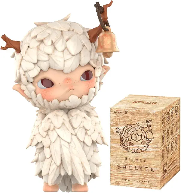 POP MART Hirono Shelter Serie Figure Collezione Amici Cucciolotti 2025