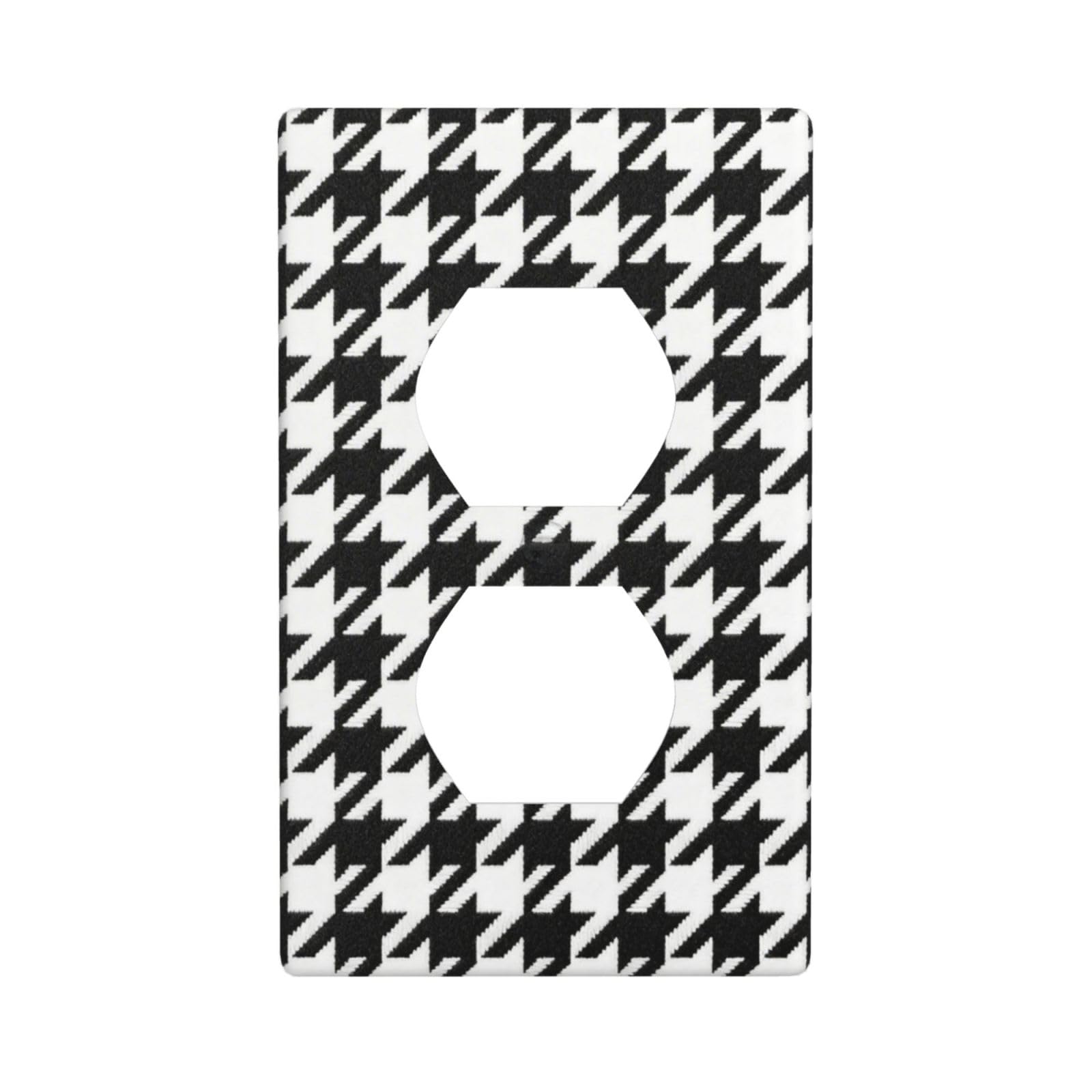 Classic Textures Decorative Switch Plate Cover-Unbreakable Polycarbonate Wall Plate for Home Office, 1 Gang with Screws