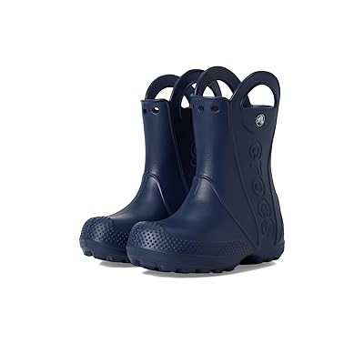 Crocs Kids Handle It Rain Boots (Toddler) Kids Shoes Navy Blue